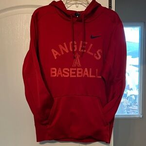 Nike Red Angels Baseball Hoodie